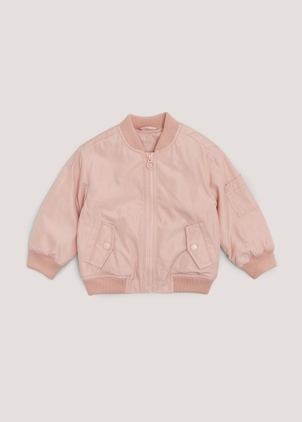 Girls Pink Bomber Jacket (9mths-6yrs)