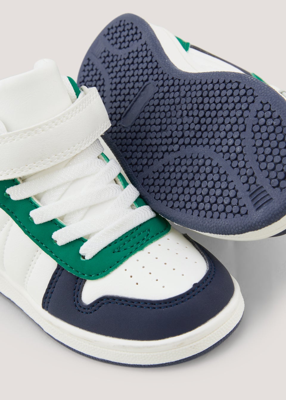 Boys Colour Block High Top Trainers (Younger 4-12)
