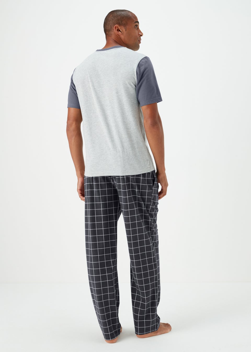 Grey Adventure Long Pyjama Set