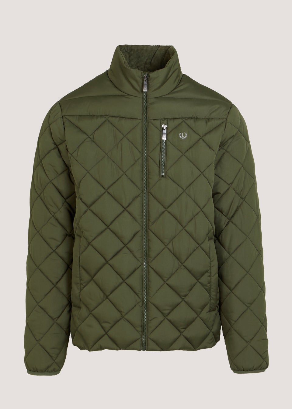 Lincoln Khaki Diamond Quilted Jacket