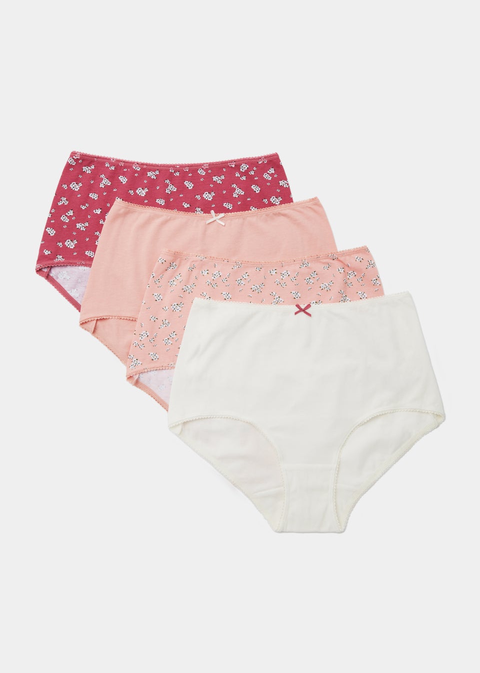 4 Pack Print Full Knickers Matalan