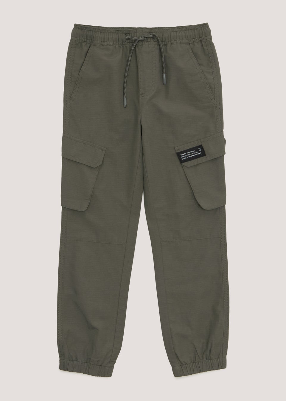 Boys Grey Cargo Trousers (4-13yrs) - Matalan