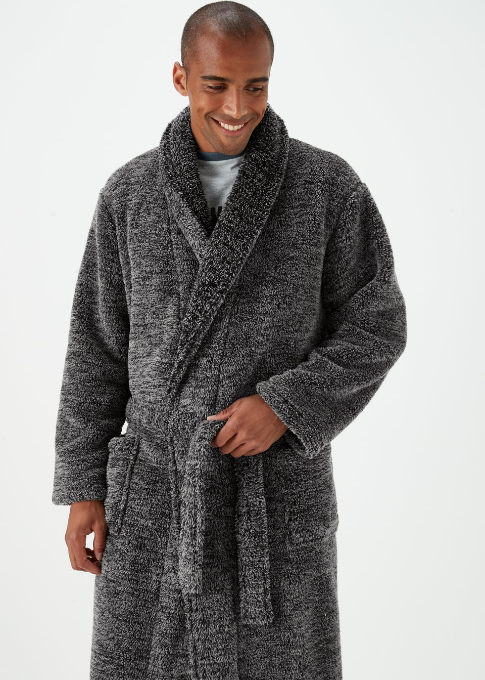 Grey Dressing Gown