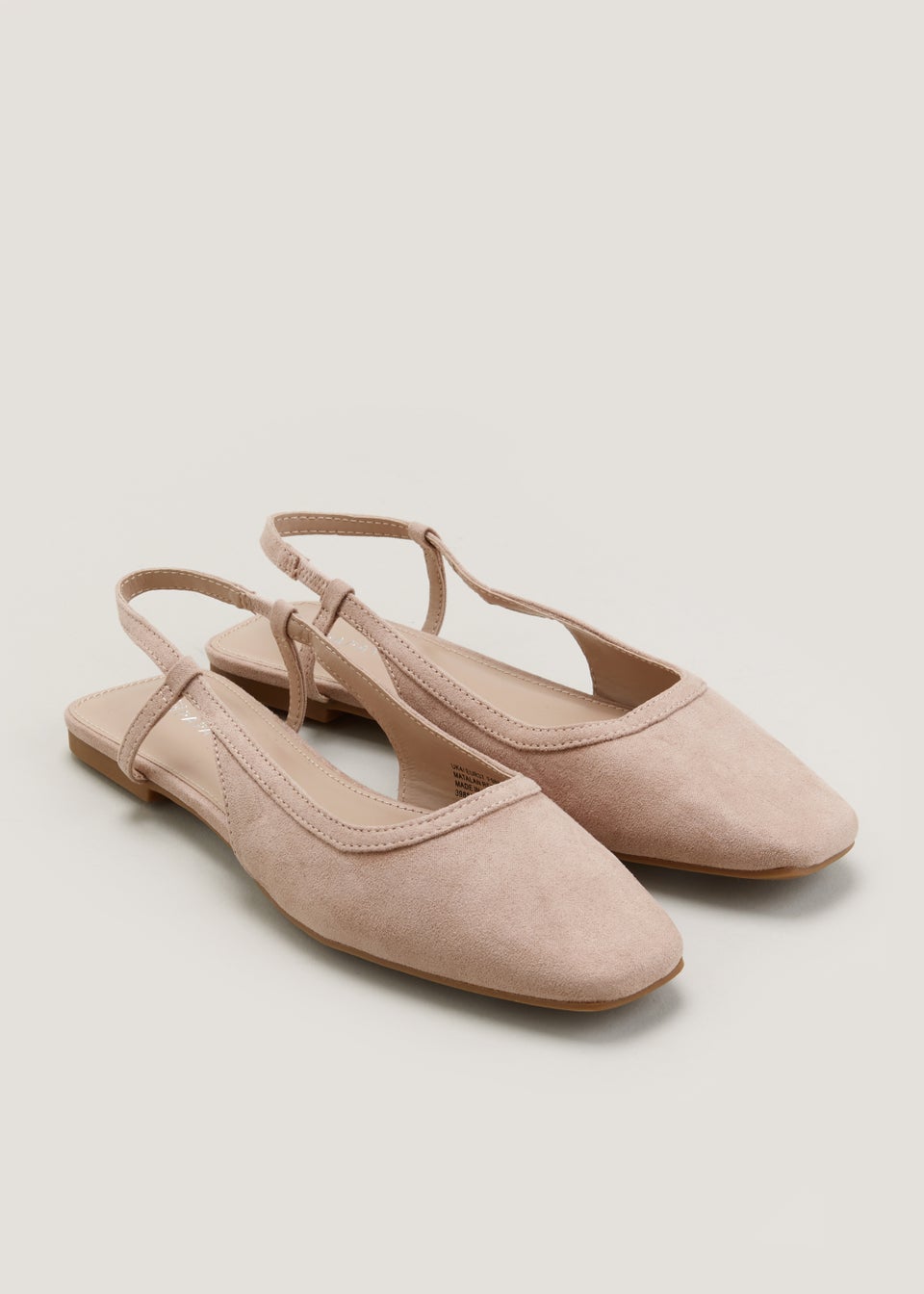 Nude Sling Sandals