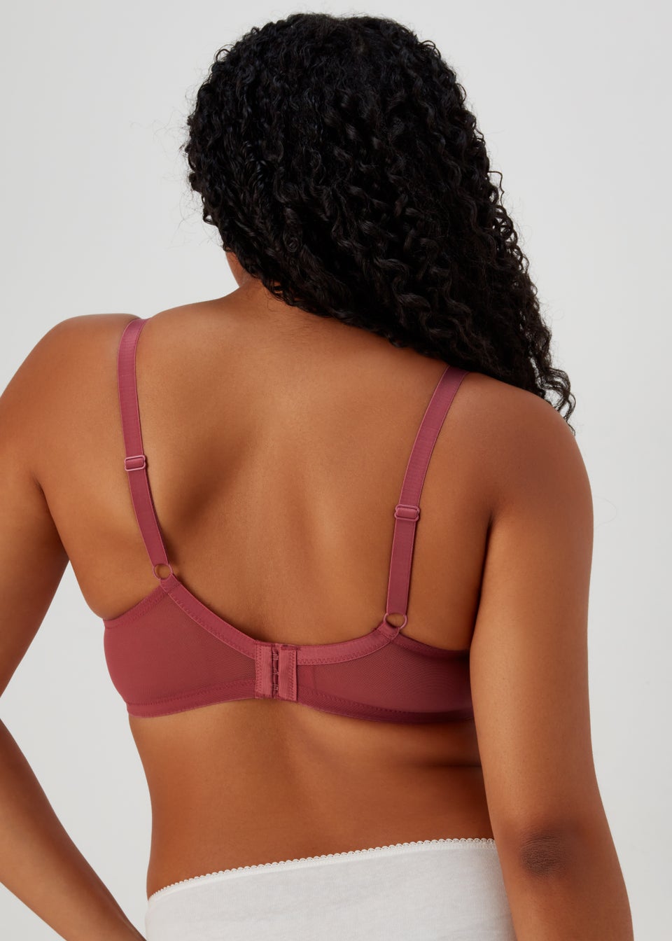 2 Pack DD+ Non Padded Leaf Lace Bras