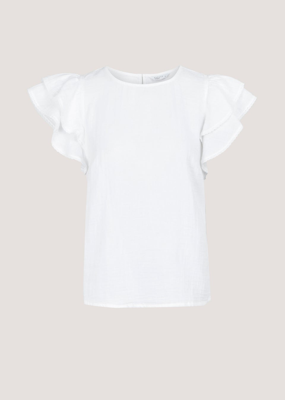 White Double Cloth Top
