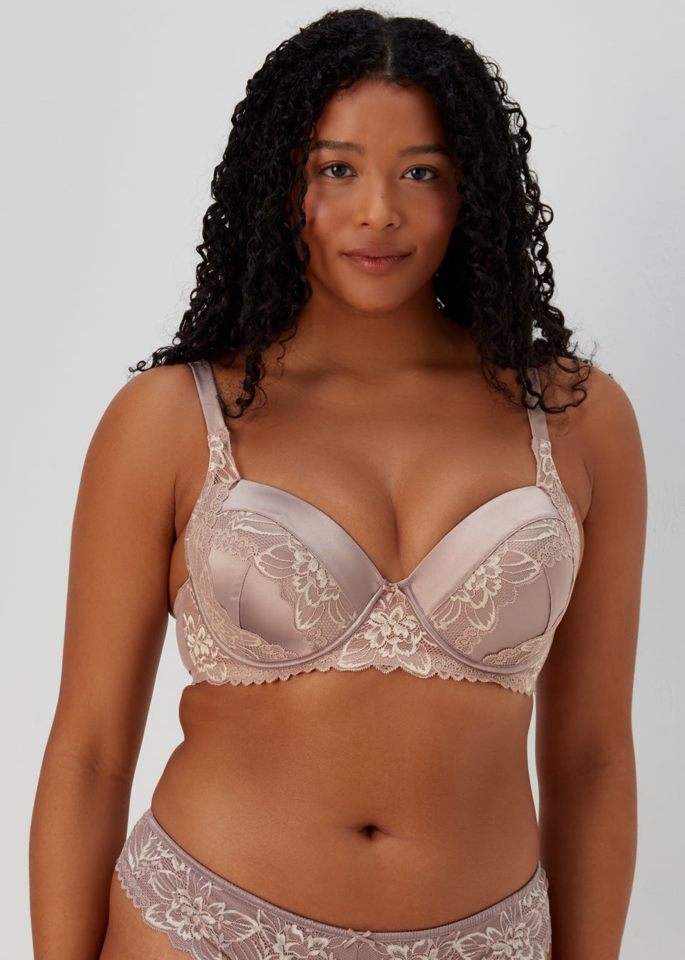 Buy Womens Mink Tonal Lace Co-Ord Bra Online in Bahrain from Matalan