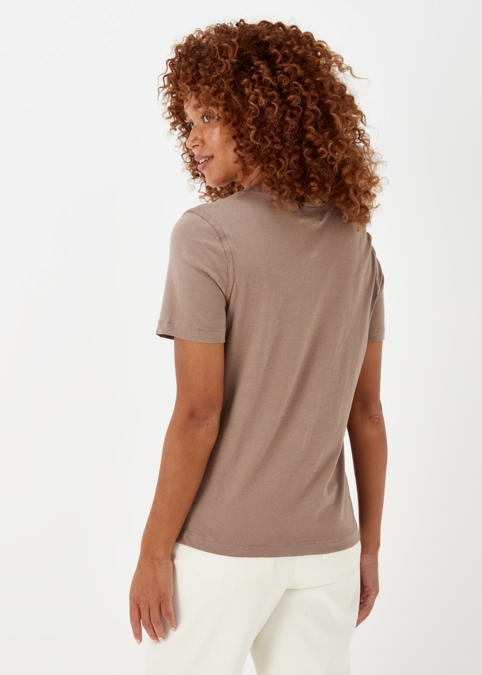 Beige Essential T-Shirt