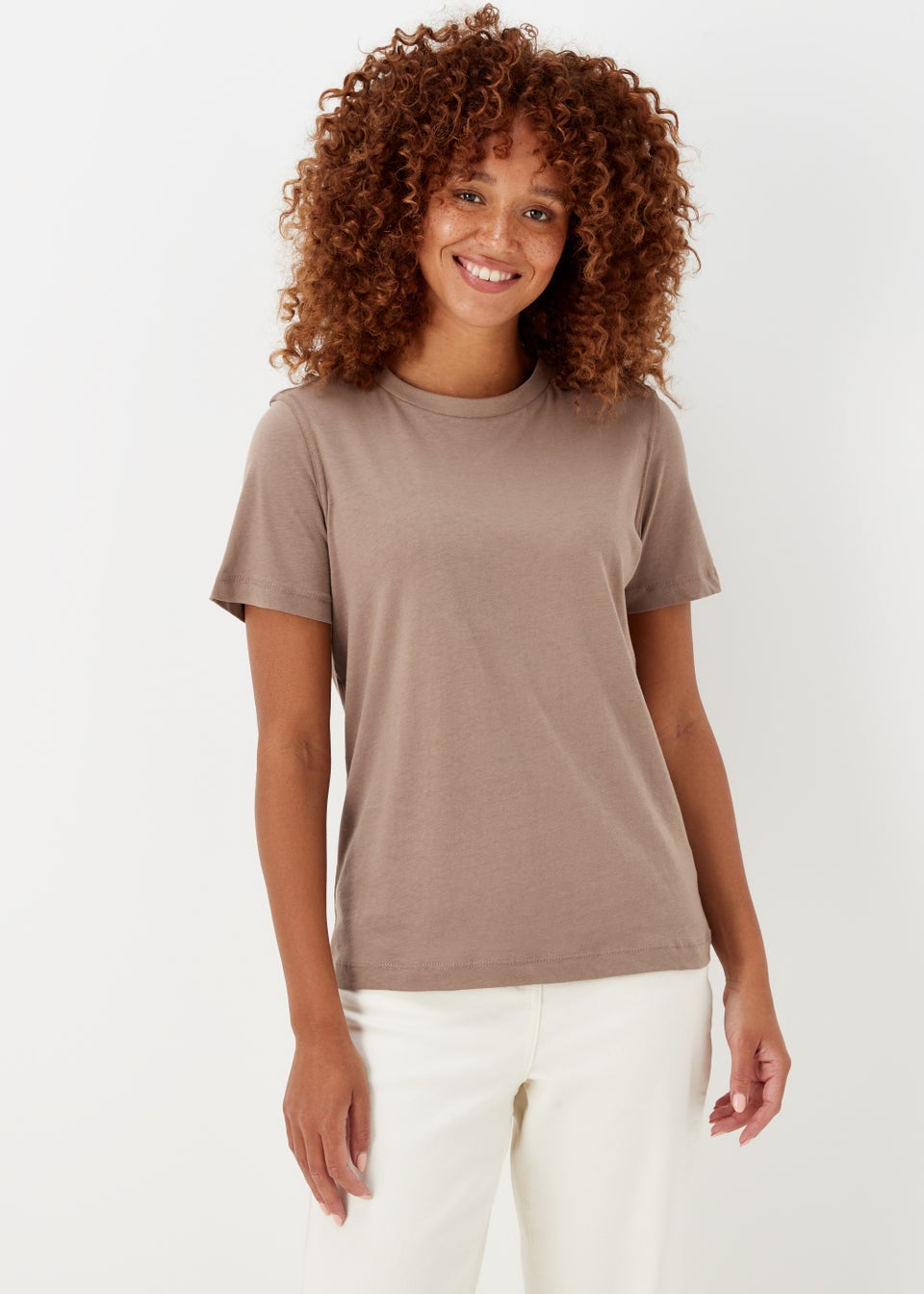 Beige Essential T-Shirt