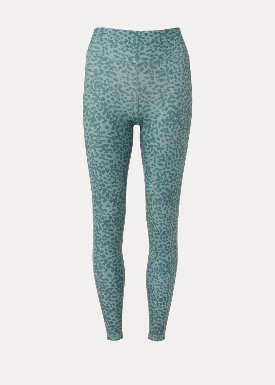 Souluxe Teal Animal Print Sports Leggings
