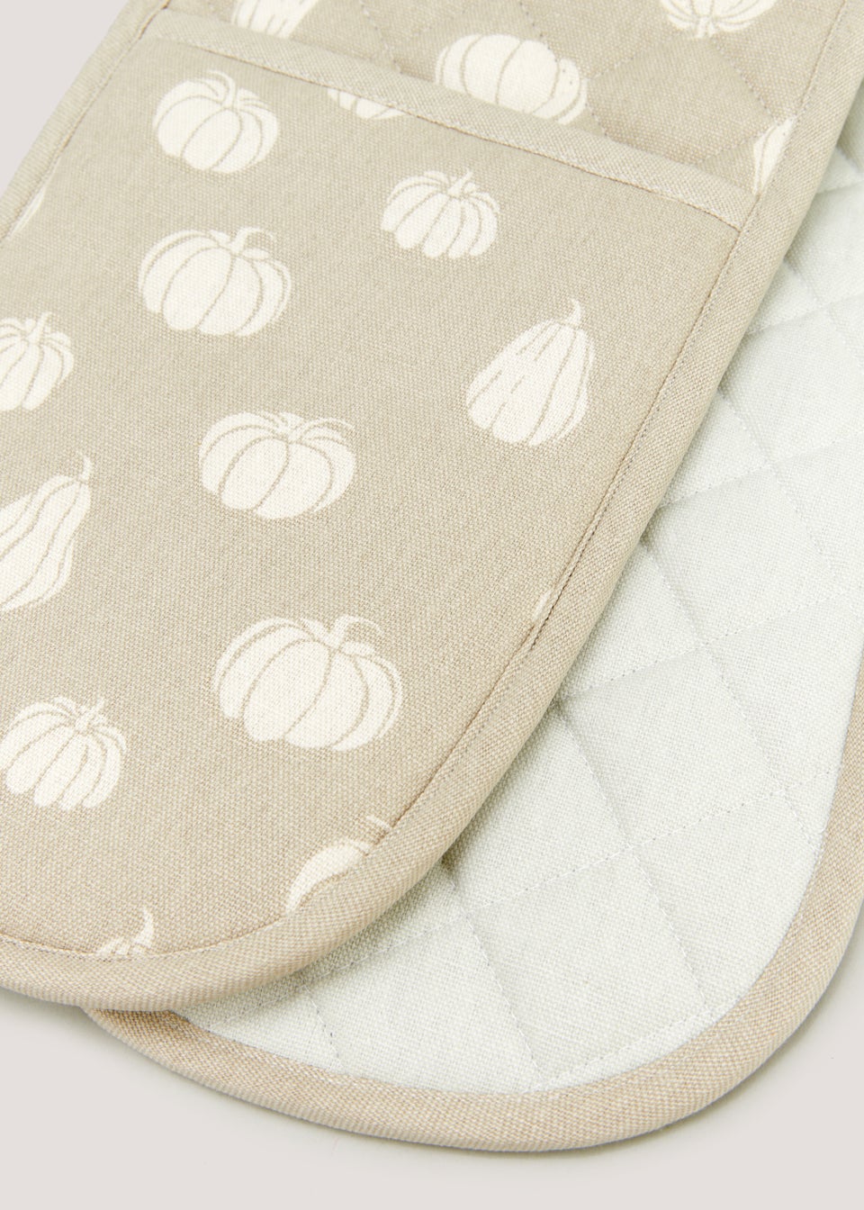 Neutral Pumpkin Oven Gloves (92cm x 18.5cm)