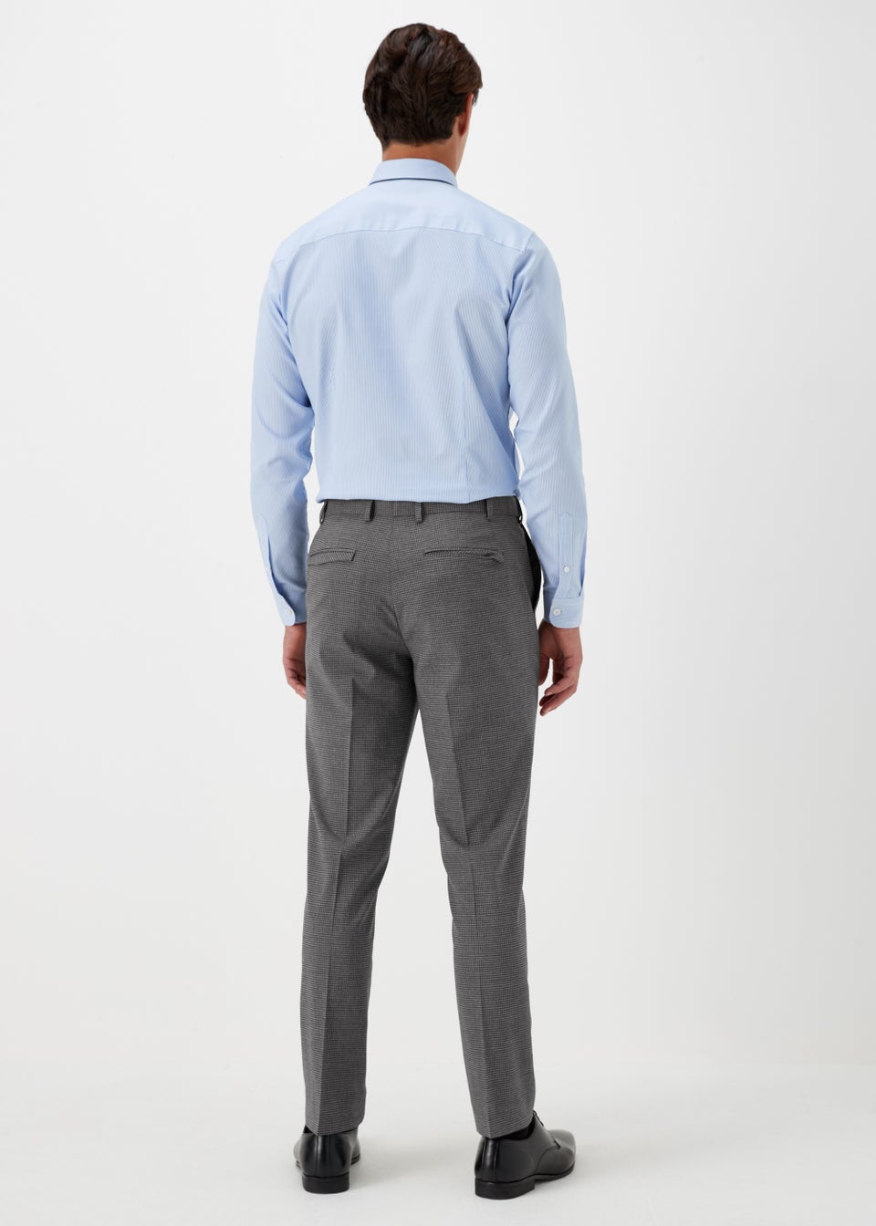 Taylor & Wright Charcoal Regular Fit Flexi Waist Trousers