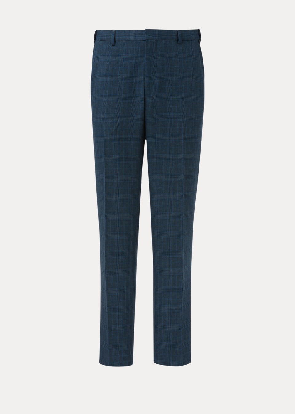 Taylor & Wright Blue Regular Fit Flexi Waist Trousers