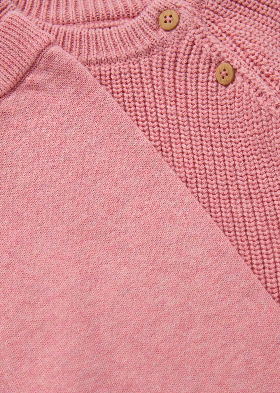 Sweatshirt and Joggers - Pink melange - Kids
