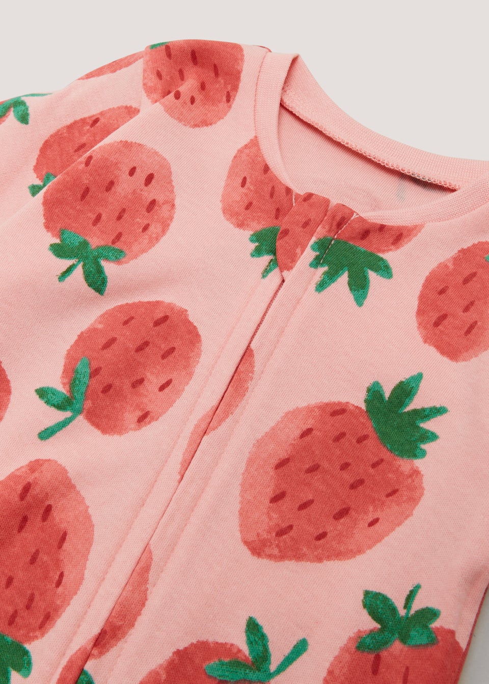 Strawberry baby clothes top