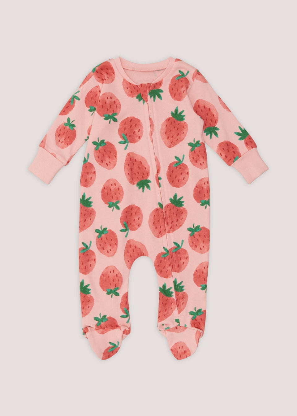 Strawberry sleepsuit top