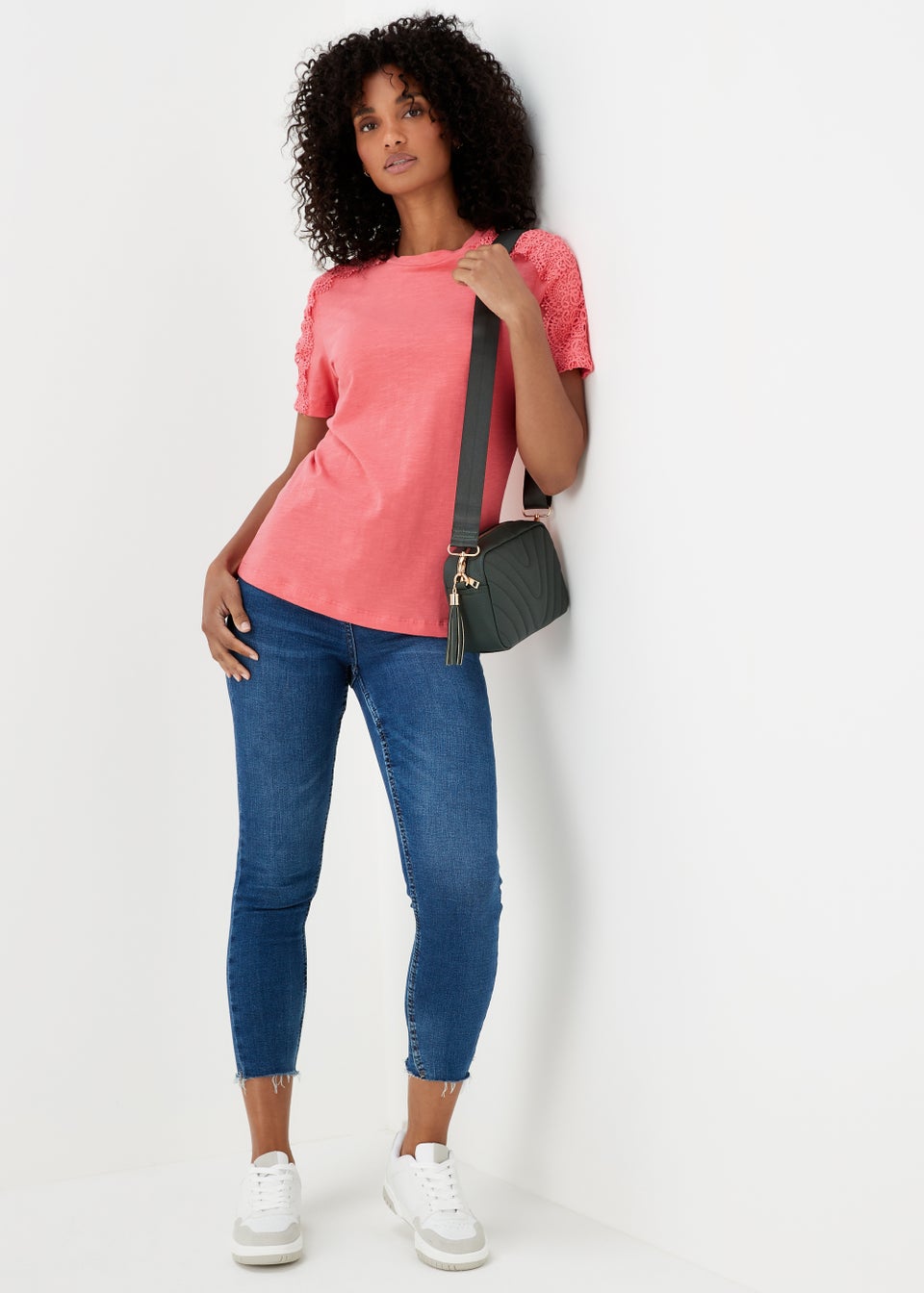 Pink Lace T-Shirt