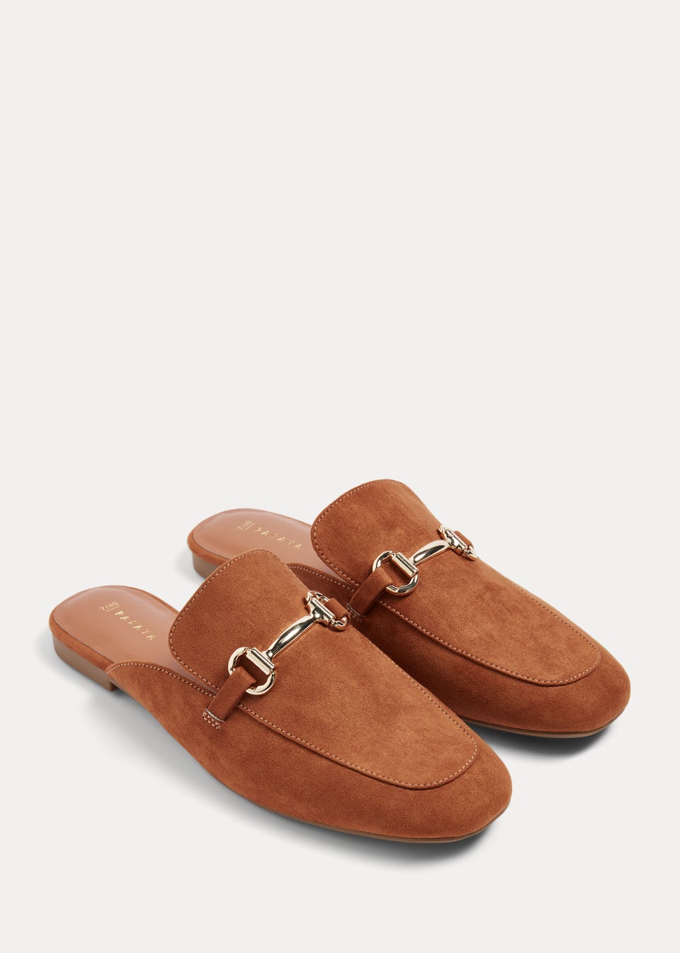 Nude Snaffle Mules Matalan