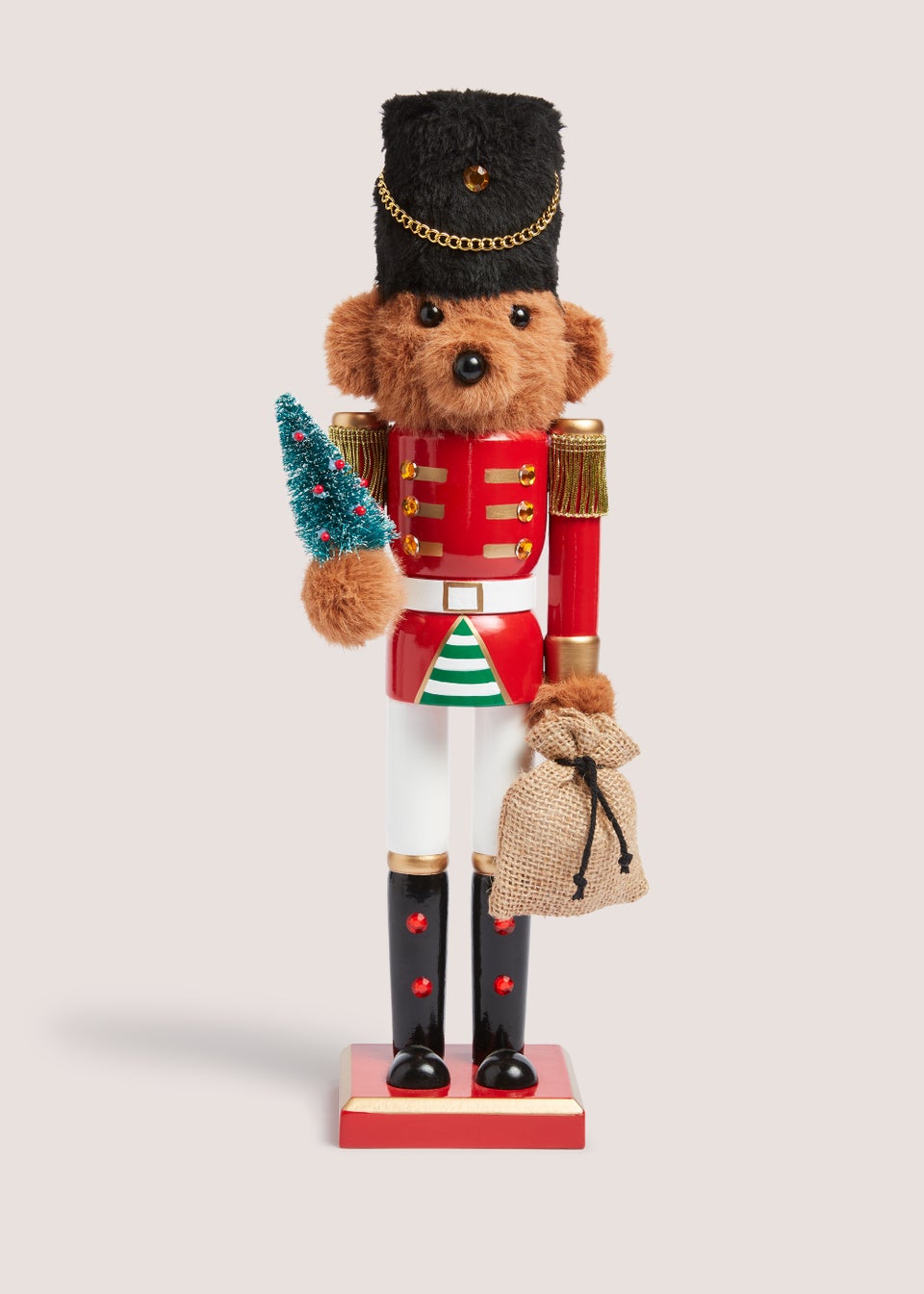 Bear Christmas Nutcracker (10cm x 8cm x 38cm)