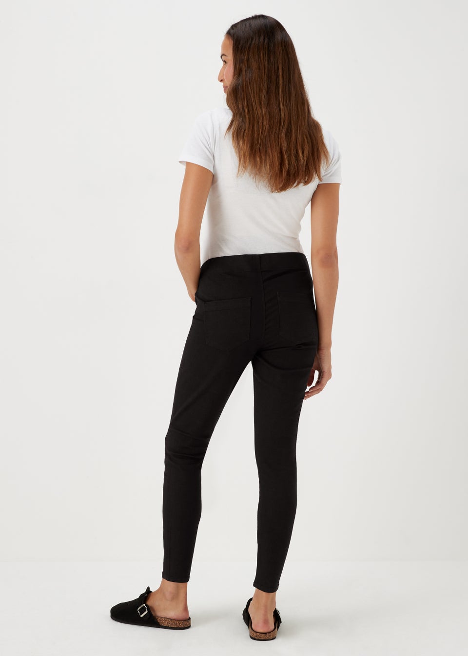 Maternity Rosie Black Under The Bump Jeggings