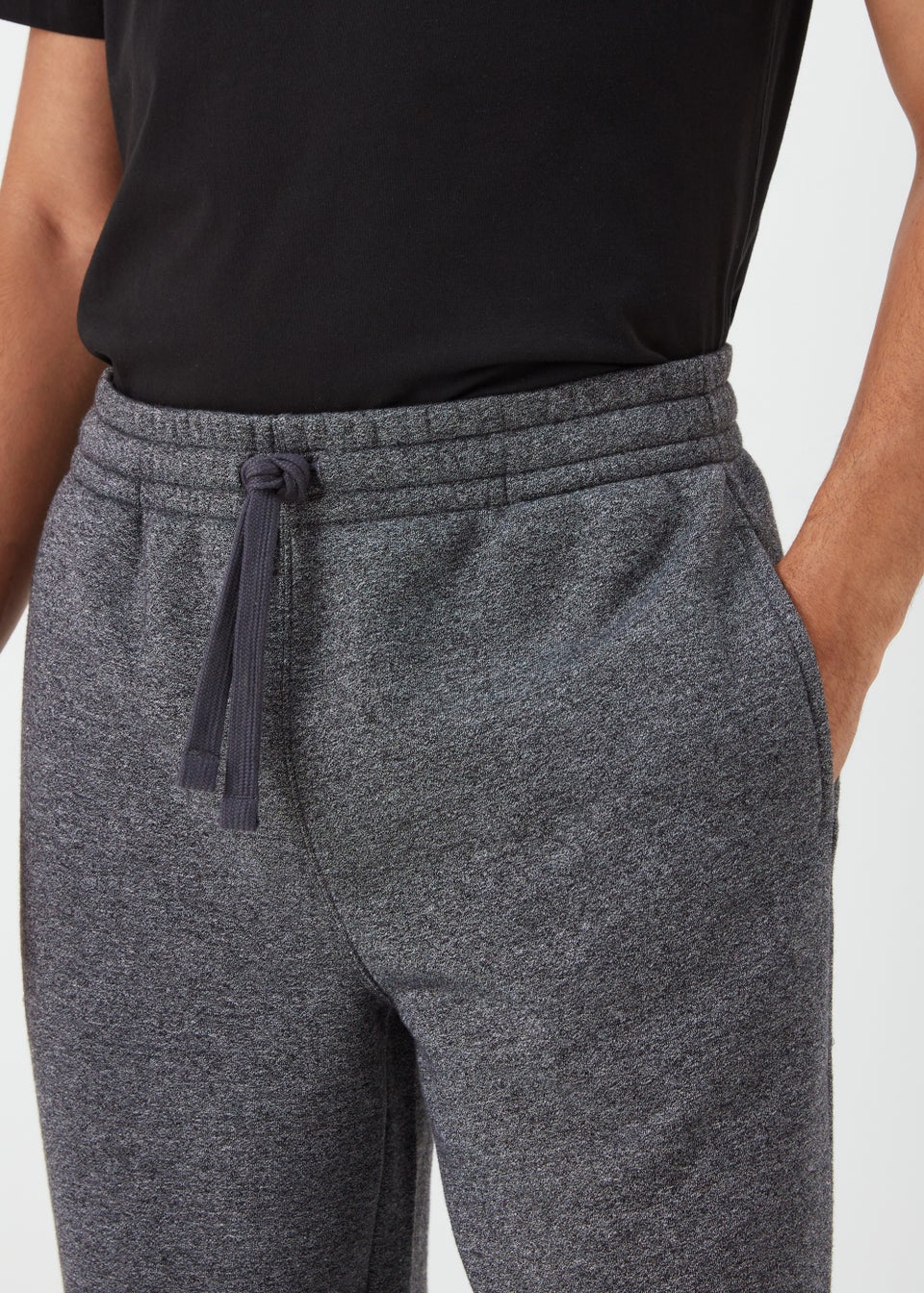 Grey Grindle Essential Straight Fit Joggers