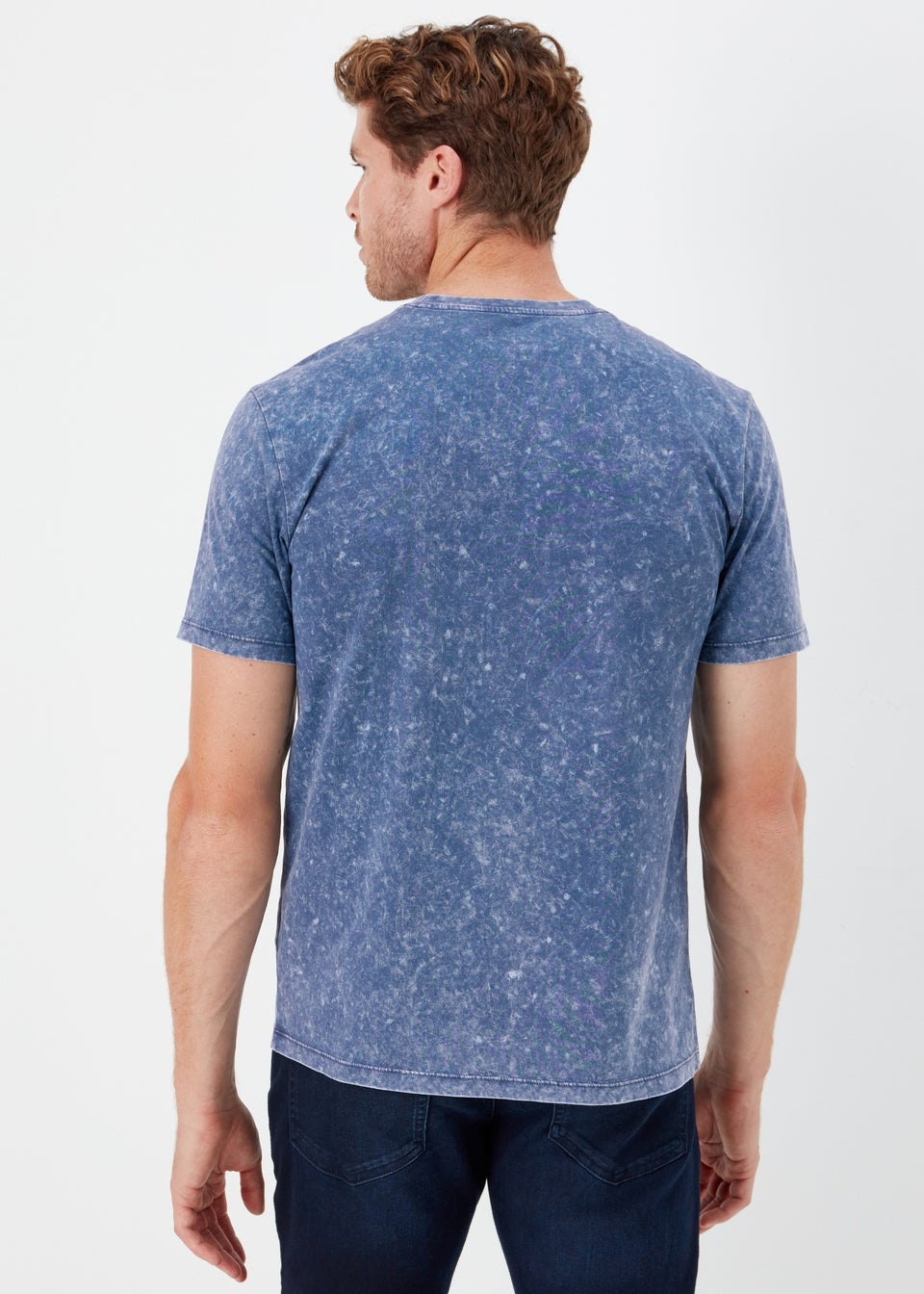Navy Gas Monkey Print T-Shirt