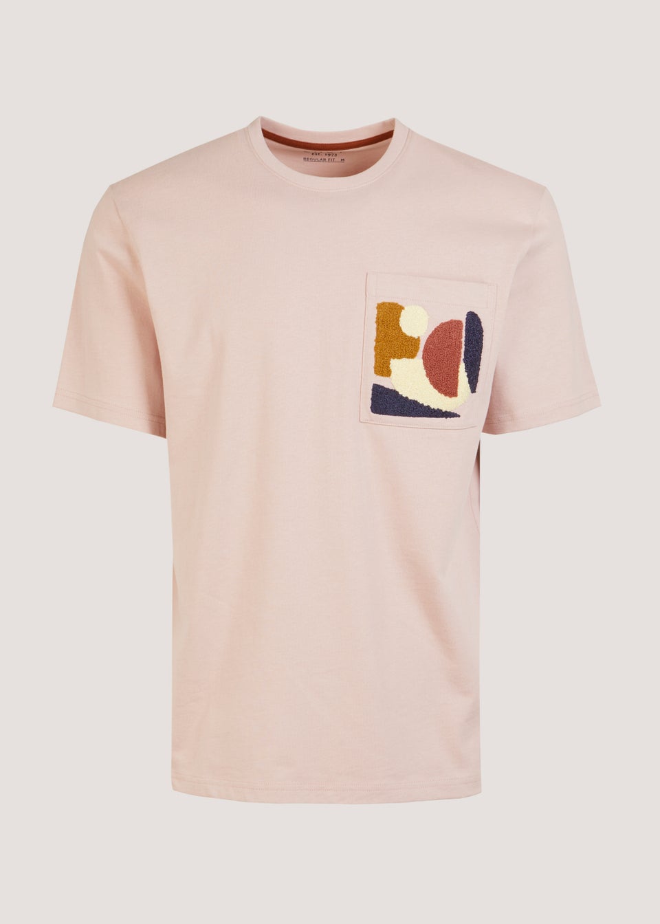 Pink Oversized Pocket T-Shirt