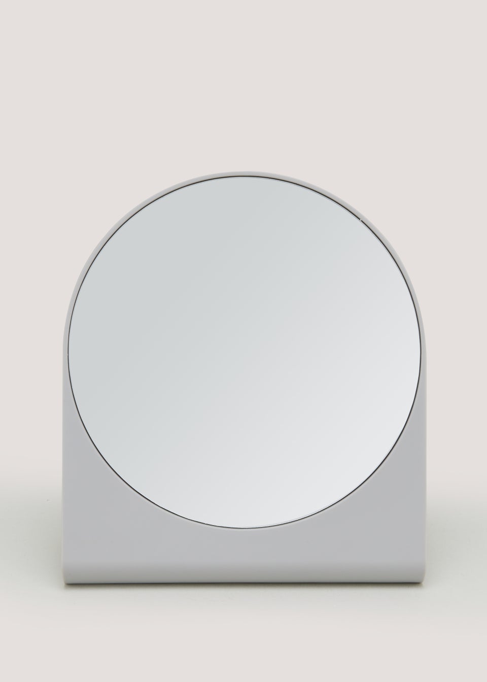 Grey Plastic Mirror (18cm x 16cm x 16cm)