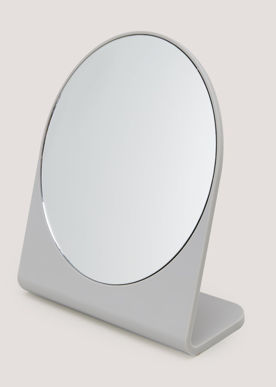 Grey Plastic Mirror (18cm x 16cm x 16cm)