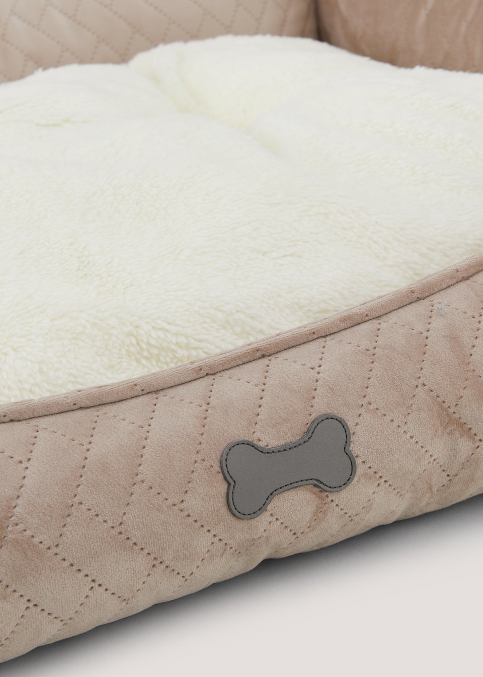 Beige Pinsonic Pet Bed (Medium-Large)