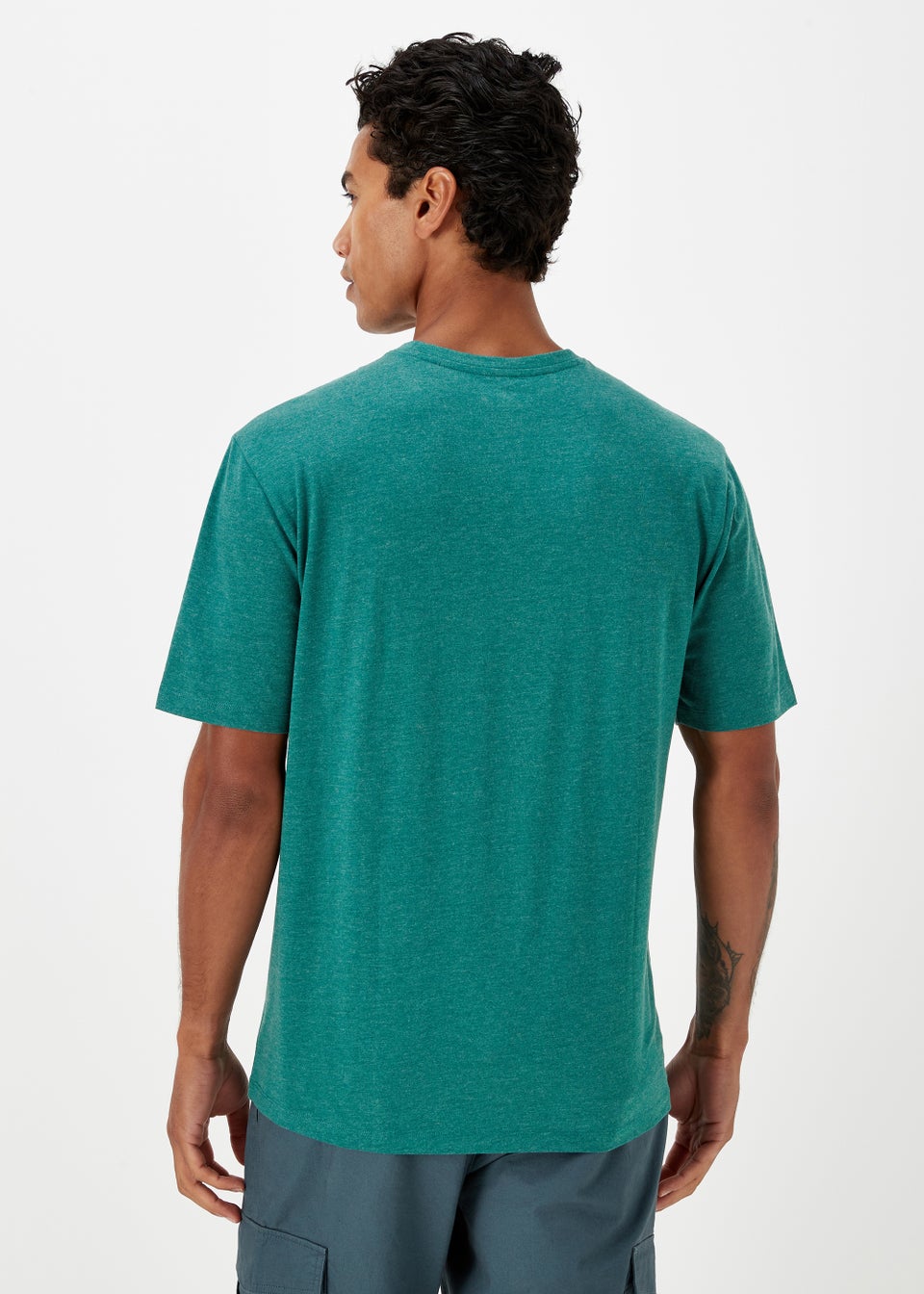 3 Pack Multicoloured Distortion Print T-Shirts - Matalan
