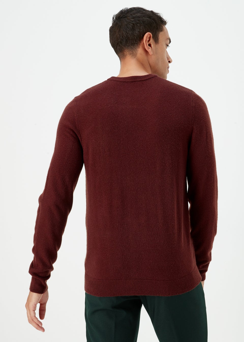 Burgundy Soft Touch Crewneck Sweatshirt