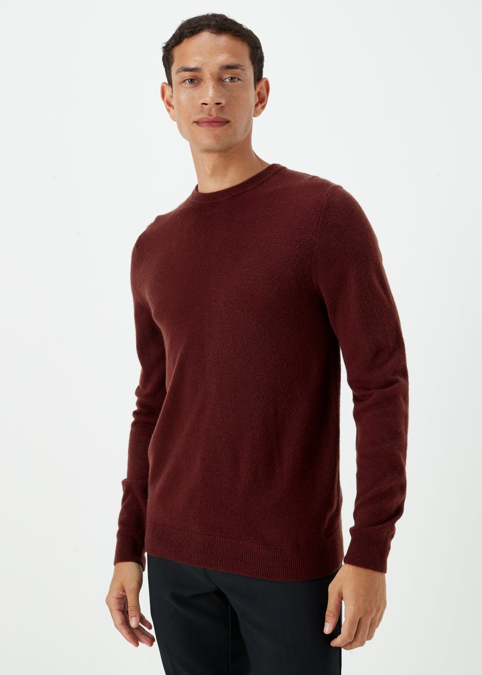 Burgundy Soft Touch Crewneck Sweatshirt