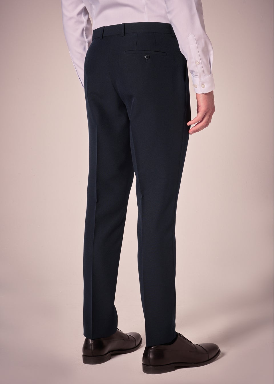 Taylor & Wright Panama Navy Slim Fit Suit Trousers