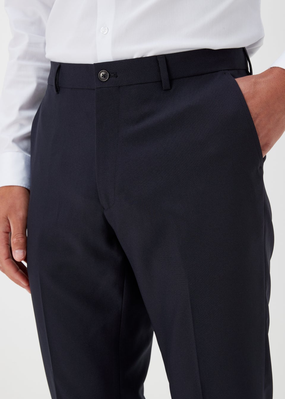 Taylor & Wright Panama Navy Slim Fit Suit Trousers