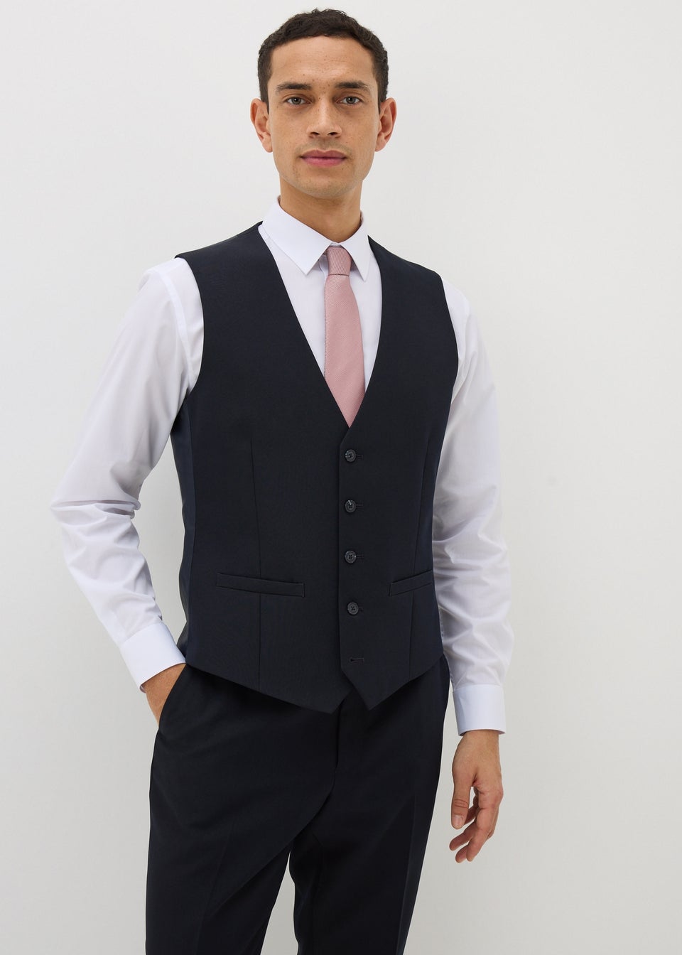 Taylor & Wright Panama Navy Suit Waistcoat