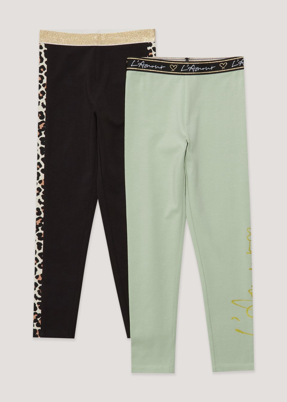 Matalan top shiny leggings