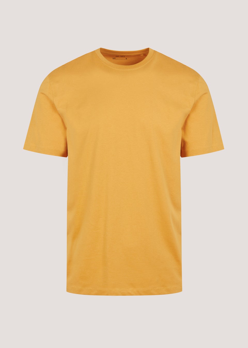 Gold Essential Crew Neck T-Shirt - Matalan
