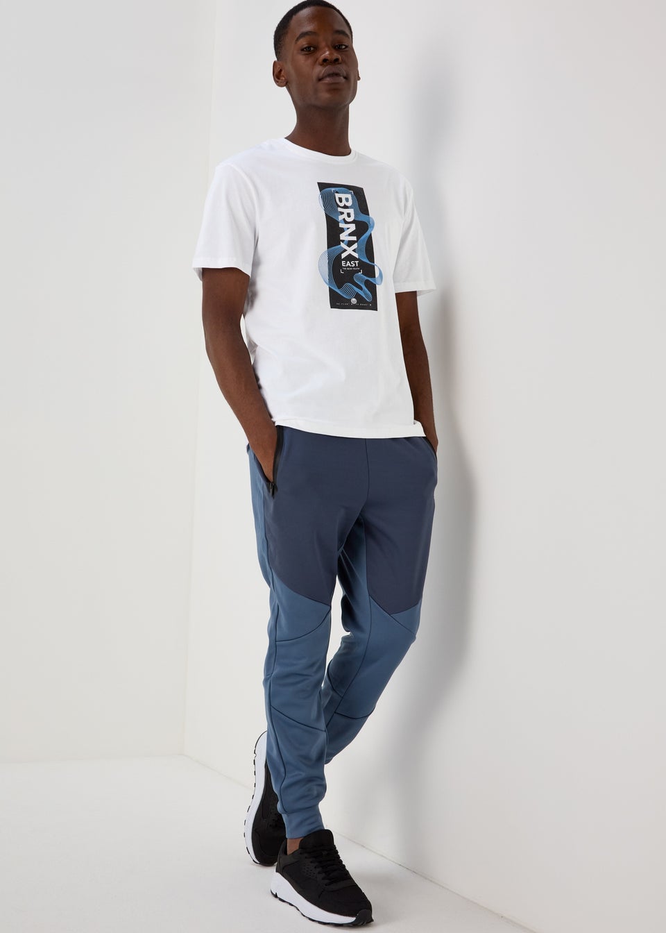 US Athletic White Brnx T-Shirt