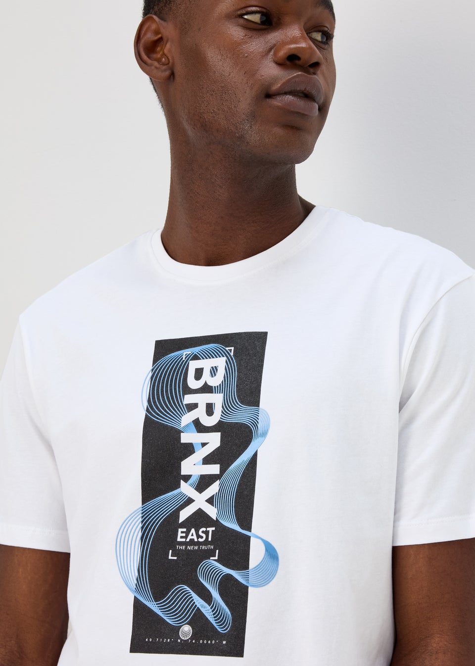 US Athletic White Brnx T-Shirt