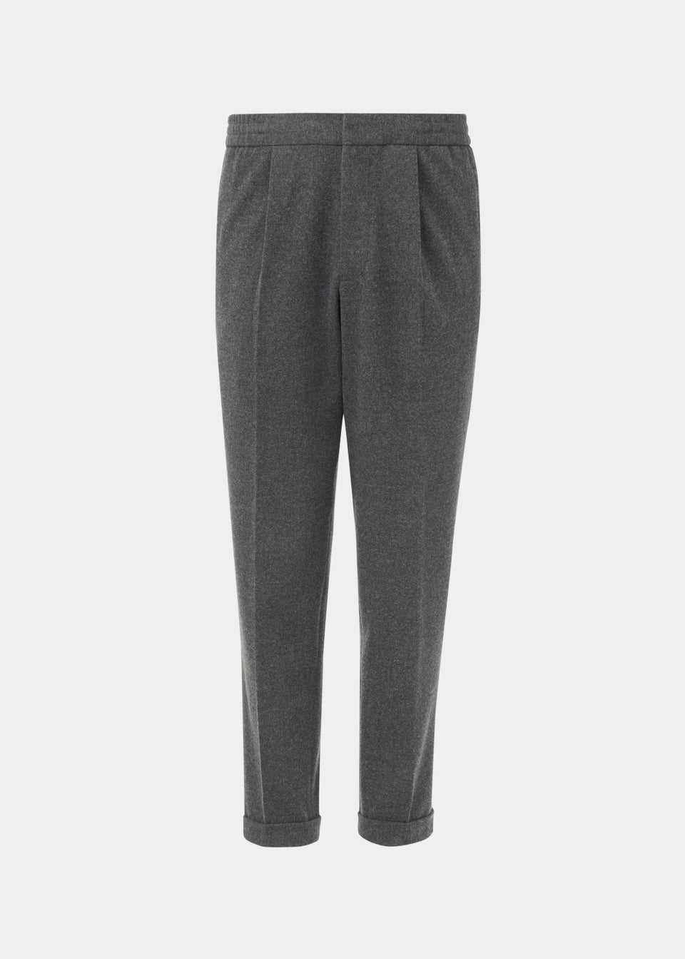 Taylor & Wright Charcoal Tapered Fit Trousers