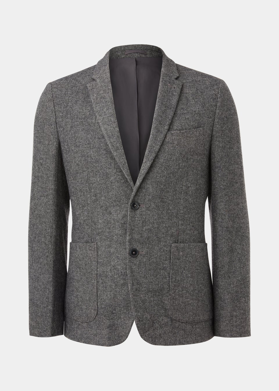 Taylor Wright Grey Slim Fit Blazer Matalan