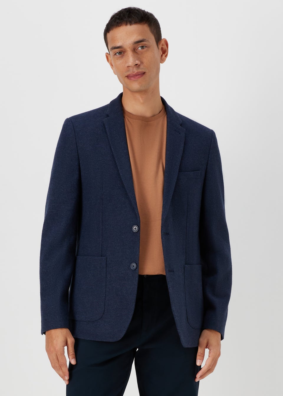 Taylor & Wright Donegal Navy Slim Fit Blazer