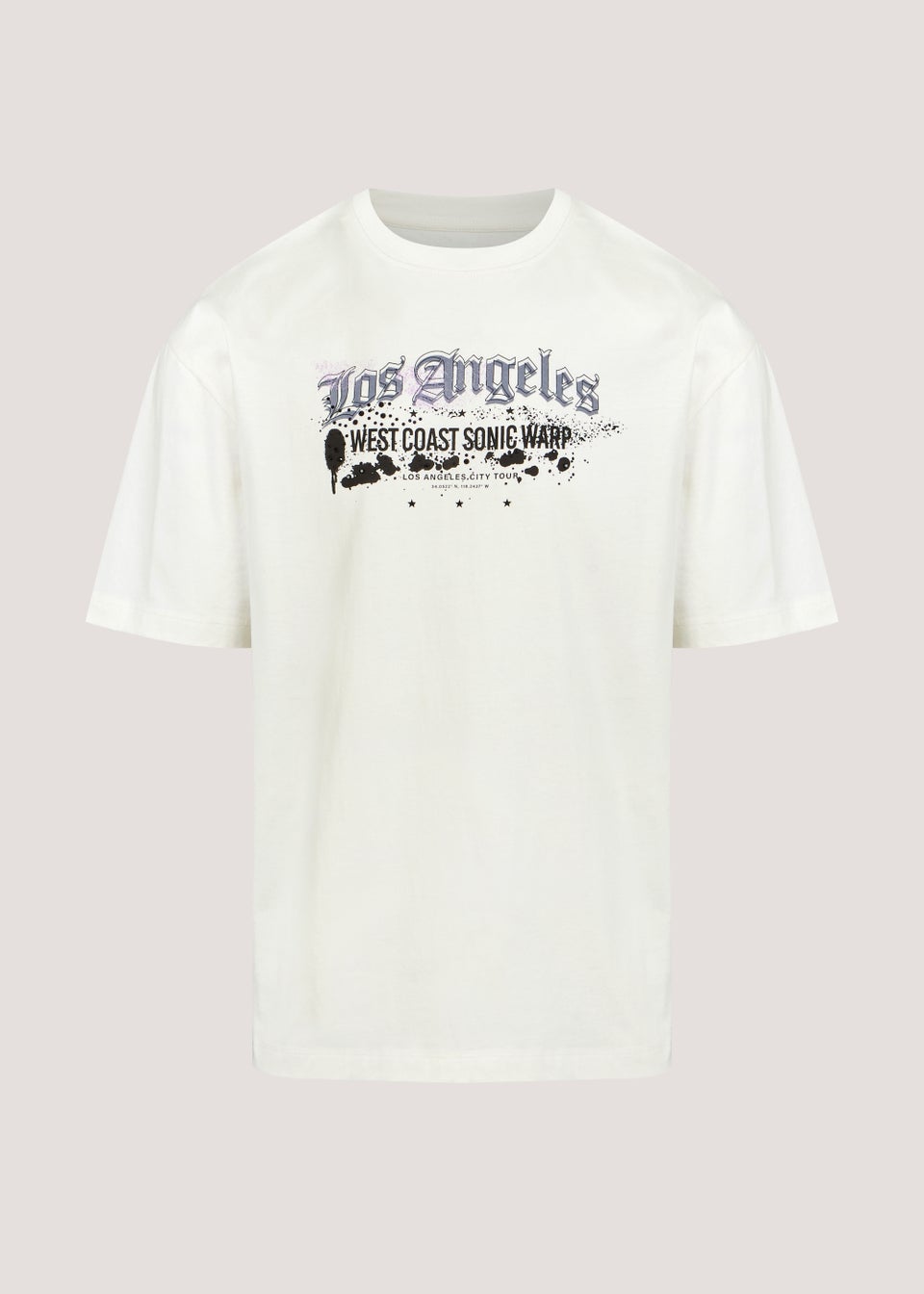 US Athletic White LA T-Shirt