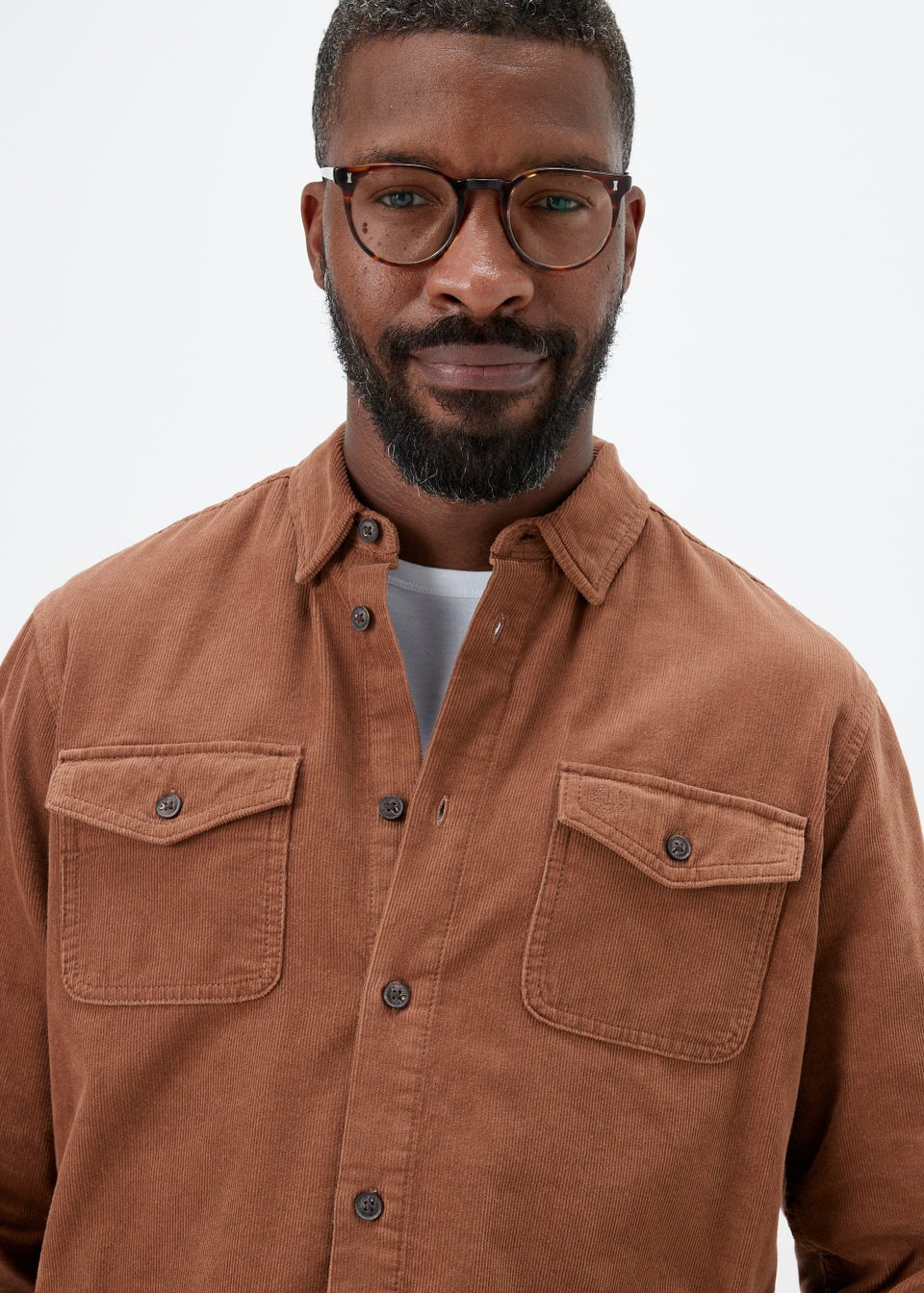 Lincoln Stone Fine Cord Shirt