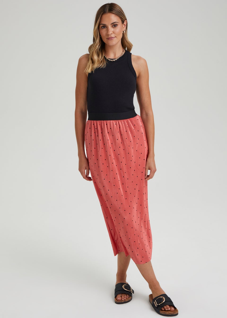 Midi top skirt matalan