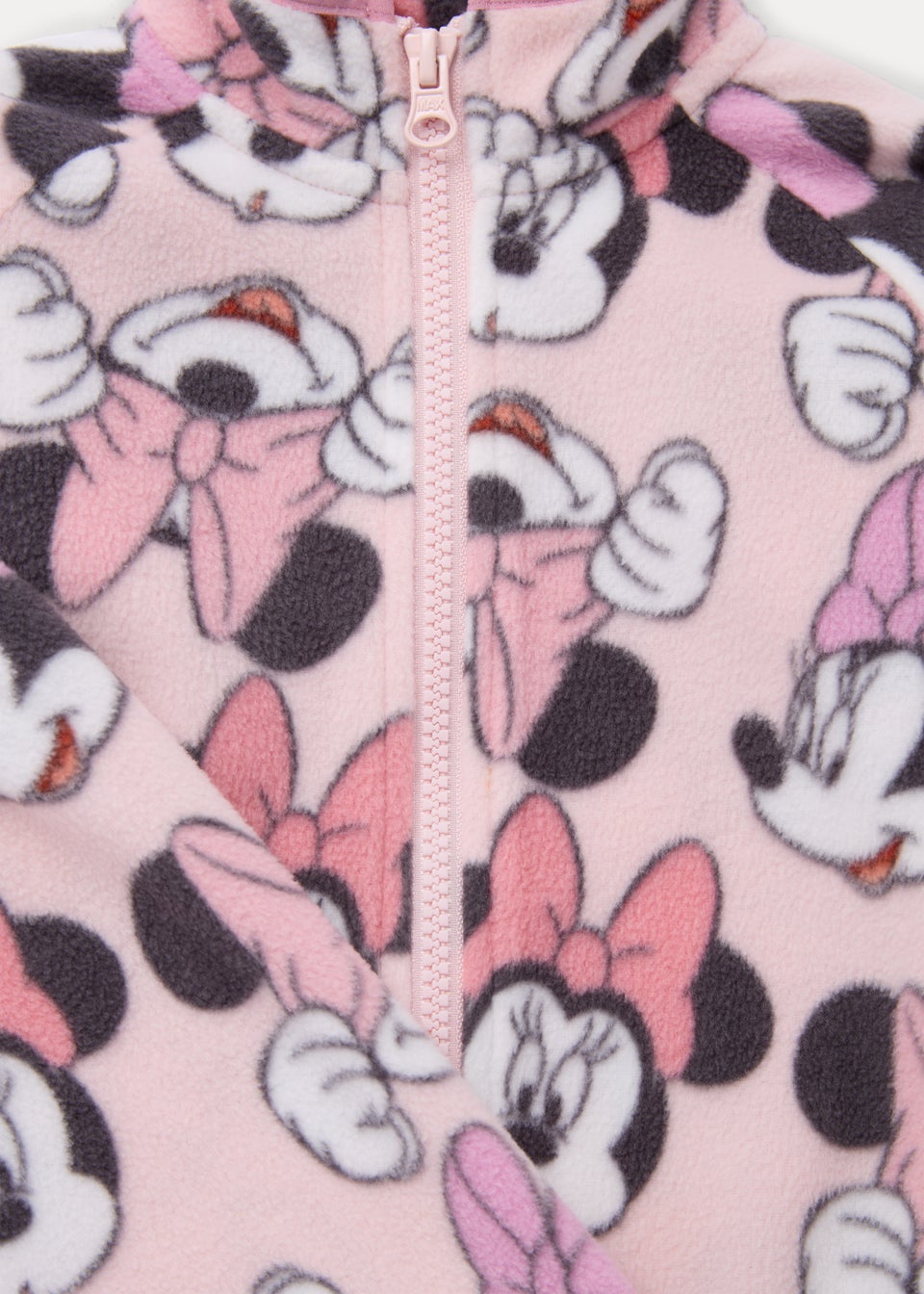 Kids Pink Disney Minnie Mouse Fleece Sweatshirt & Bottoms Set (9mths-5yrs)