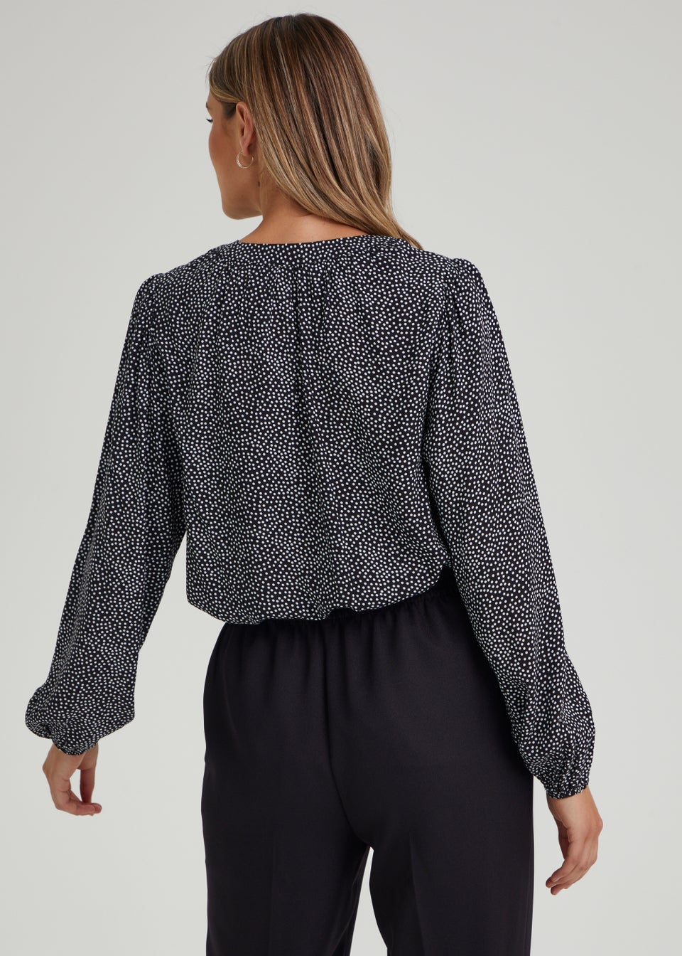 Black Spot Blouse