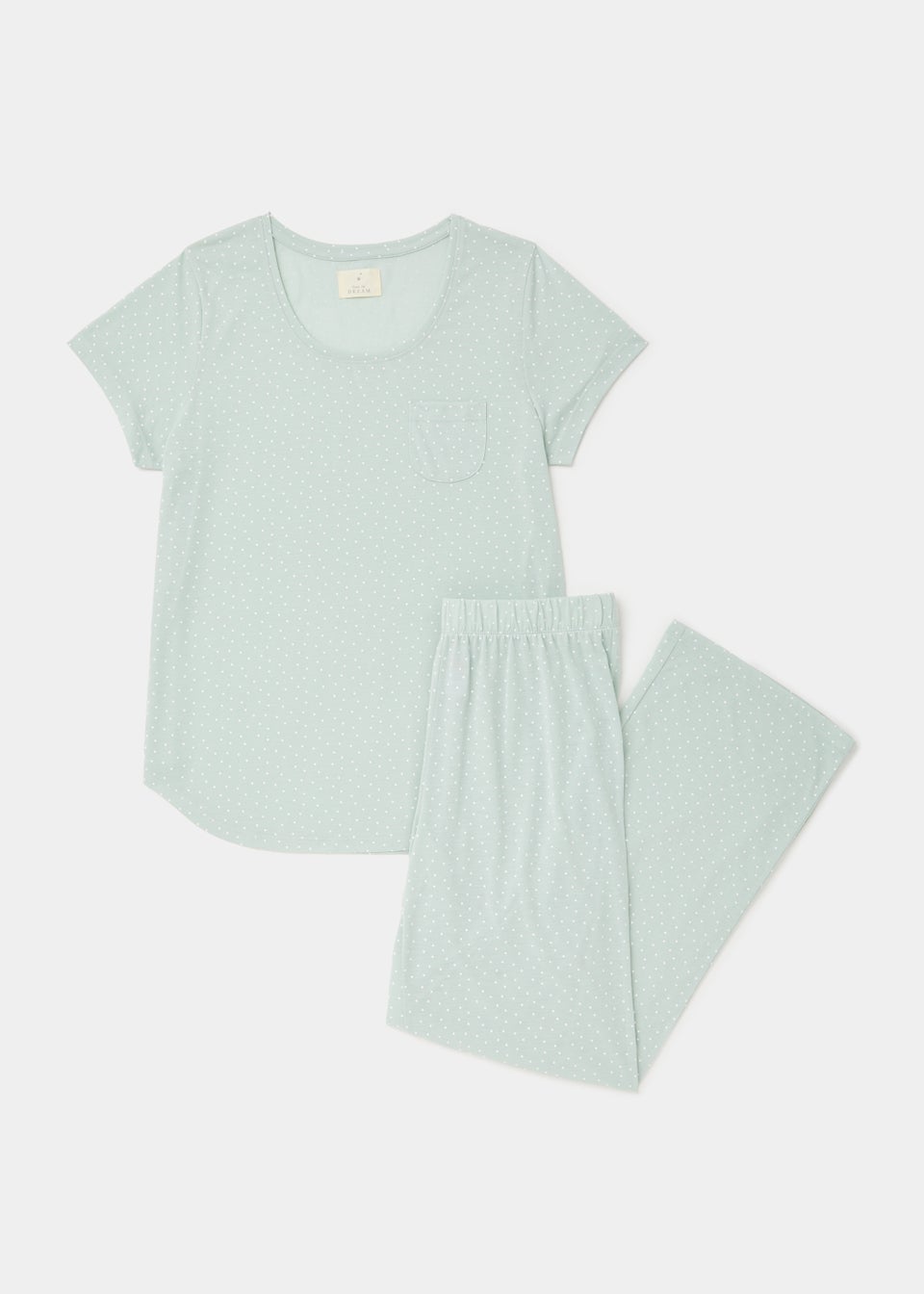 Aqua Wide Leg Pyjama Set