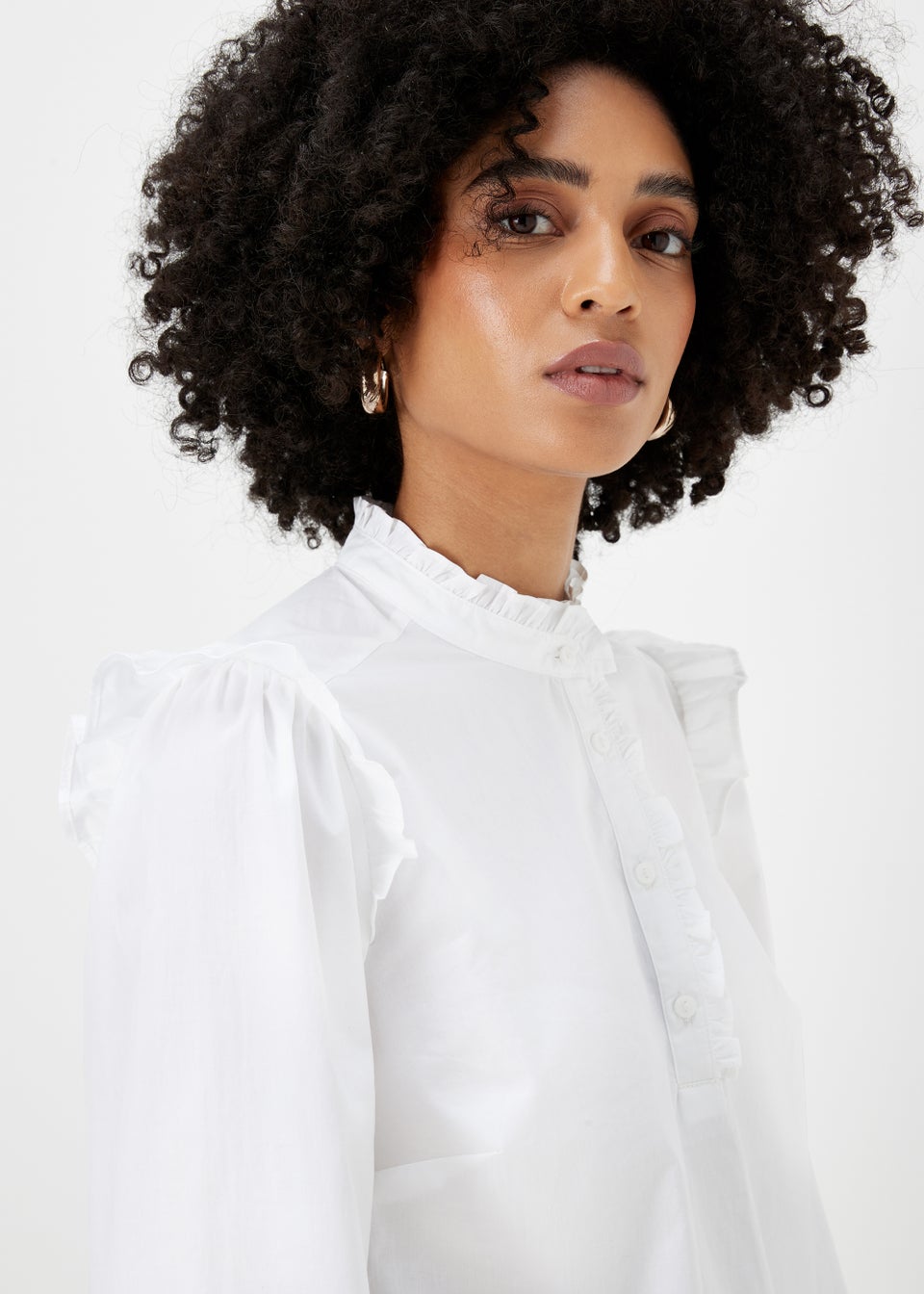 White Cotton Blouse
